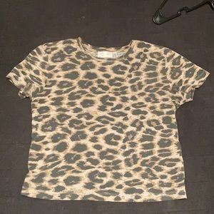 RD style animal print tee